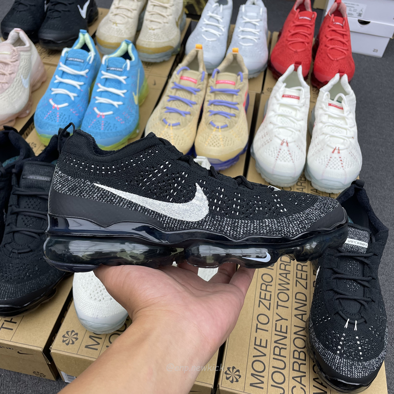 Nike Air Vapormax 2023 Fk Black Sail Anthracite (3) - newkick.cc